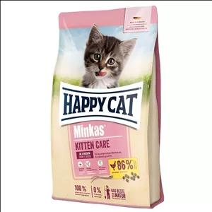 غذا خشک گربه نابالغ هپی کت مدل کیتن فله  طعم مرغ وزن 500 گرم
