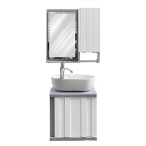 ست کابینت و روشویی بی اس سی کد 10700 به همراه آینه