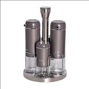 ست آبلیموخوری و نمک پاش MY HOME طرح گرد مجموعه 4 عددی