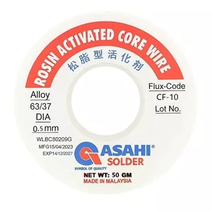سیم لحیم آساهی مدل CF-10 کد 0.5 وزن 50 گرم 