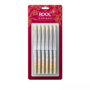 چاقو میوه خوری روک مدل اسپیناس کد 05 بسته 12 عددی