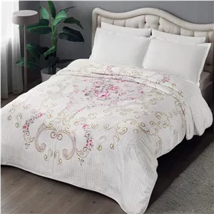 پتو 2 نفر تاچ مدل Yasmin سایز 240x220 سانتی‌متر