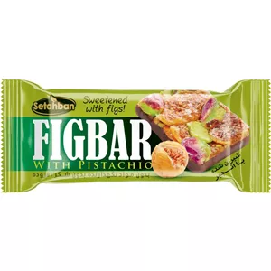 انرژی بار پسته انجیری بدون شکر سته بان - ۳۵ گرم