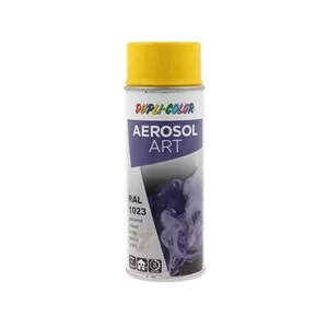 اسپری رنگ زرد زینک دوپلی کالر مدل AEROSOL ART حجم 400 میلی لیتر