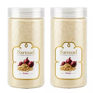 پودر پیاز ممتاز سرمد - 400 گرم بسته 2 عددی