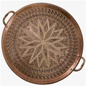 سینی مسی مدل گرد کد۳۴