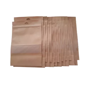 پاکت زیپ دار مدل پنجره ای 1419 بسته 20 عددی