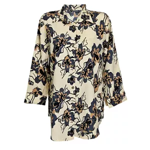 مانتو زنانه مدل کراش گلدار کد 6