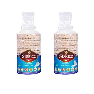 رایس کیک نمک دریایی بدون گلوتن سیس رایس 120 گرم بسته 2 عددی