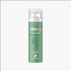 تونر پاک کننده صورت سولس مدل Tea Tree & Green Tea مناسب برای پوست های چرب و مختلط حجم 200 میلی لیتر