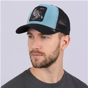 کلاه کپ گورین براز مدل پشت تور طرح DEVIL کد 4310