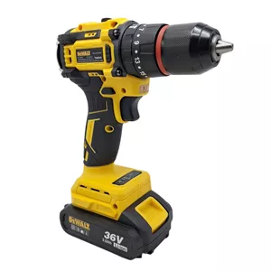 دریل چکشی شارژی صنعتی براشلس 13 میلی متری 36 ولت دیوالت مدل 36V/Li_ion کد 1