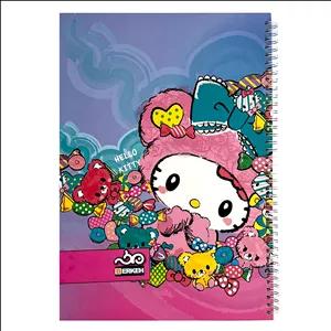 دفتر نقاشی 80 برگ برکه مدل رحلی فنر دوبل کد 1106