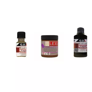 کیت ترمیم چوب جی.یو.ال مدل WOOD CARE حجم 390 میلی لیتر مجموعه 3 عددی