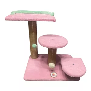 اسکرچر گربه طرح سه طبقه مدل Sunny Pet کد petolini-p001