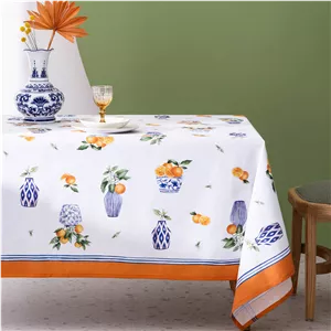 سفره شش نفره مادام کوکو مدل Rhone سایز 150*200 سانتی متر