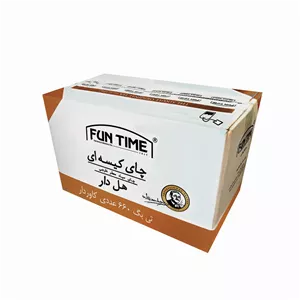 چای سیاه کیسه ای هل دار فان تایم بسته 660 عددی