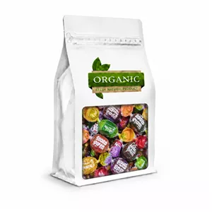 مینی تافی ترش ارگانیک - 500 گرم