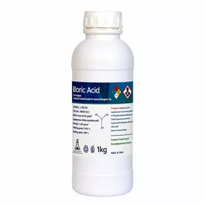 پودر اسید بوریک شرکت دانش بنیان آرامید یزد مدل H3BP3 کد A-120  وزن یک کیلوگرم