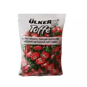 تافی با طعم توت فرنگی اولکر- 500 گرم