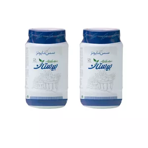 سس مایونز کم چرب بیدستان - 900 گرم بسته 2 عددی