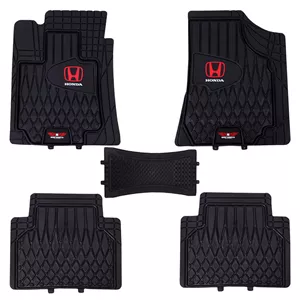 کفپوش خودرو لاستیکی 5 تکه ماهوت مدل Universal-HONDA