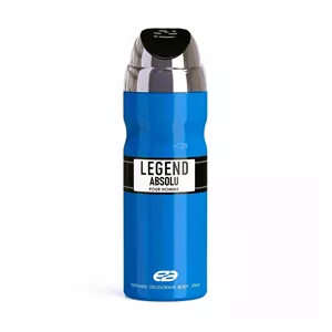 اسپری دئودورانت مردانه عماد آرا مدل Legend Absolu حجم 200 میلی‌لیتر