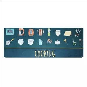 پادری مدل فرشینه آشپزخانه فانتزی کد K-29 سایز 50*150 سانتی متر مناسب برای فضای داخلی