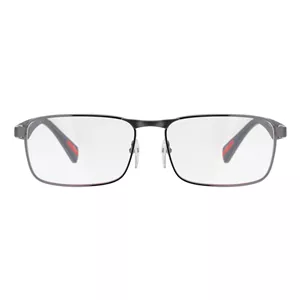 فریم عینک طبی مستطیلی مردانه پرادا مدل 0PS 51GV-5AV1O1 مناسب برای صورت بیضی، قلب و گرد