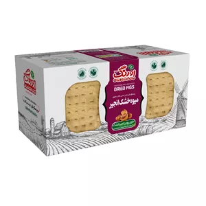 نان بیسکوئیت سنتی انجیر خشک اورنگ - 380 گرم