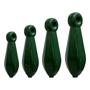 سرب ماهیگیری مدل استتار اشکی سایز 50-10 گرم بسته 4 عددی