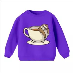 سویشرت بچگانه مدل تنبل و قهوه کد 002