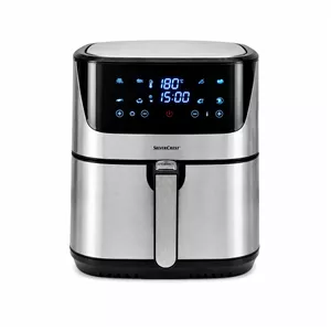 سرخ‌کن هواپز 13 لیتری سیلور کرست مدل XL-7091 با دمای 60 تا 200 درجه، بیش از 7 برنامه پخت، حالت پخت سریع، پوشش نچسب