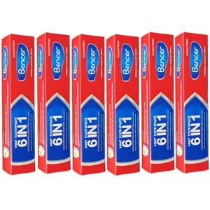 خمیر دندان بنسر مدل Mint حجم 65 میلی لیتر بسته 6 عددی