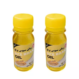 روغن سبوس برنج پامکا مدل 001 حجم 60 میلی لیتر مجموعه 2 عددی