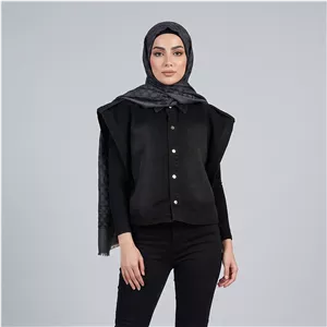 جلیقه جین رسمی زنانه مدل 11005