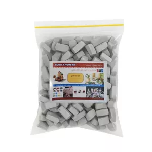 ساختنی 128 تکه 505 مدل آجر خانه سازی مینیاتوری کد Brk-505-138
