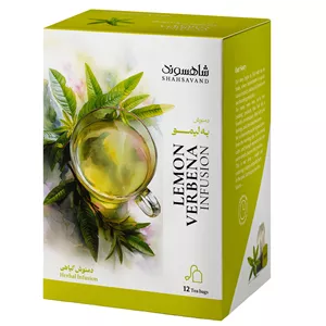 دمنوش به لیمو شاهسوند - 18 گرم بسته 12عددی