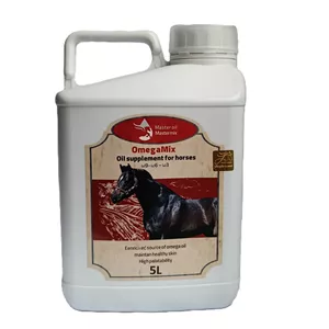 روغن خوراکی اختصاصی اسب زیبایی فست‌کوک مدل Omega Mix حجم 5 لیتر