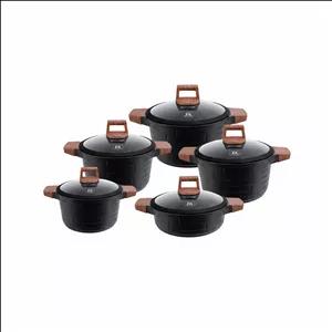 سرویس قابلمه و تابه گرانیت 10 پارچه بازرگانی زیو مدل 8530