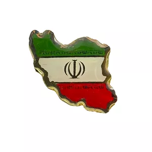 سنجاق سینه زنانه طرح نقشه ایران
