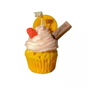 شمع طرح کاپ‌ کیک