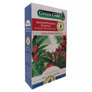 کود پودری 20-20-20 گرین دراپ مدل GD-201 وزن 100 گرم