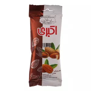 بادام درختی نمکی اکبری - 40 گرم
