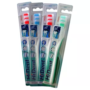 مسواک های دنت مدل 938 با برس نرم  مجموعه 4 عددی 