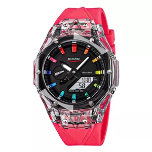 ساعت مچی عقربه‌ای کوارتز اسکمی مدل Rainbow 2411