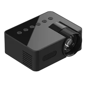 مینی ویدئو پروژکتور مدل T100 با وضوح تصویر 320x180