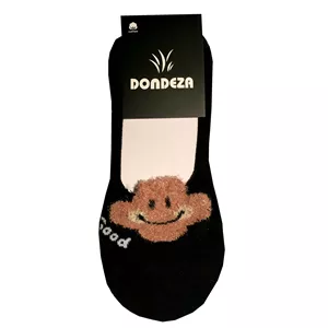 جوراب کالج زنانه مدل  پنبه بوکله طرح ابر کد ۰۰۱۱