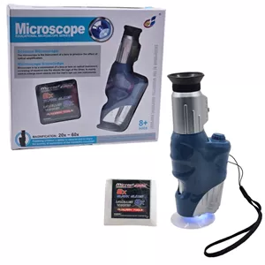 بازی آموزشی ناب سل مدل میکروسکوپ با قابلیت زوم بین 20 تا 60 برابر کد MICROSCOPE MAGNIFICATION 20X~60X