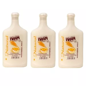 شامپو مو ایوان مدل پروتئینه و ویتامینه حجم 250 میلی لیتر مجموعه 3 عددی